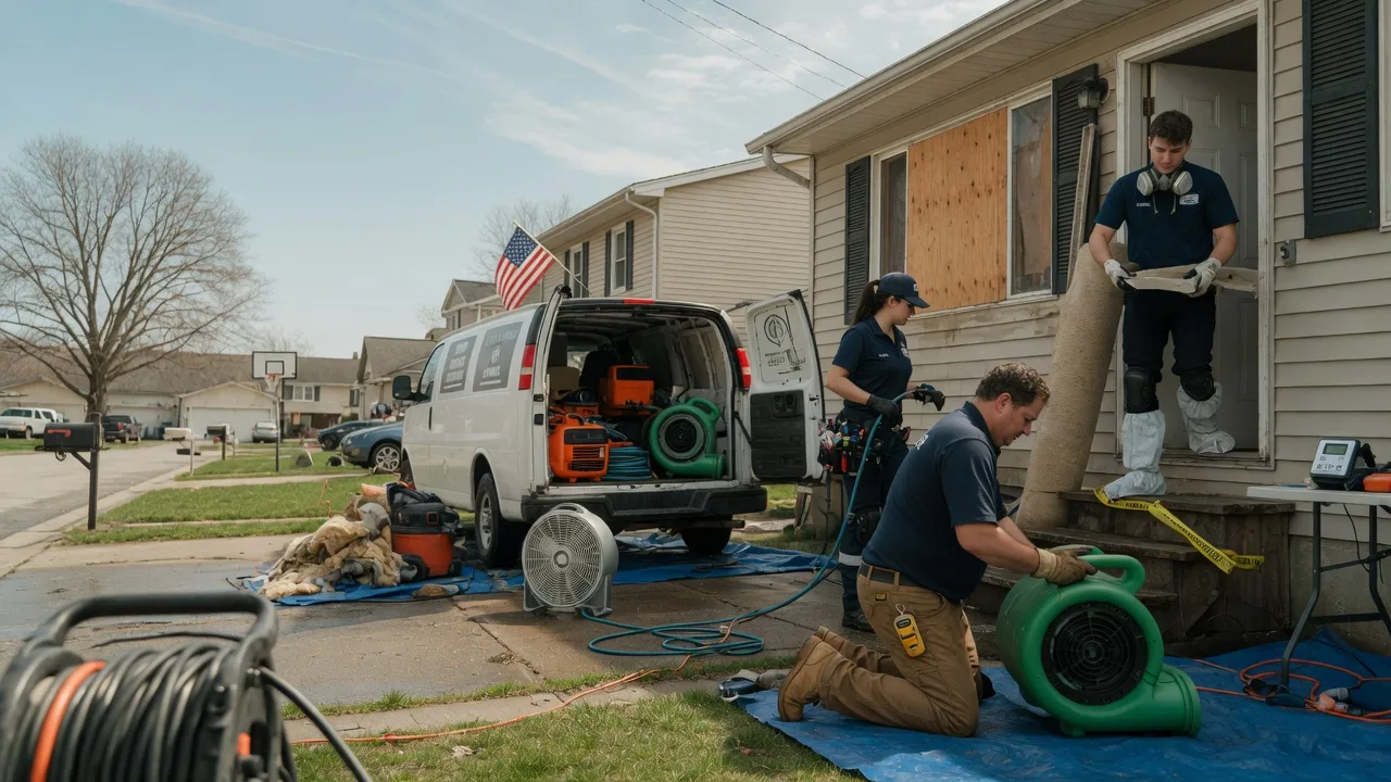 Water Damage Restoration in Hoven, SD near me